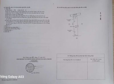 ĐẤT THỔ CƯ CHÍNH CHỦ 5*27