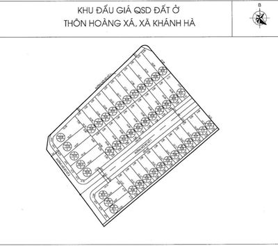 CHÍNH CHỦ BÁN ĐẤT ĐẤU GIÁ HOÀNG XÁ, KHÁNH HÀ, THƯỜNG TÍN - lô góc