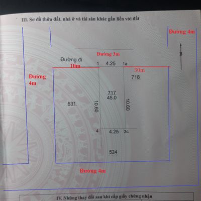 Chính chủ cần tiền nên bán lô đất tại Xã Phúc Hòa, Phúc Thọ, Hà Nội.