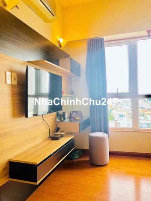 Căn hộ ĐN Plaza 2PN tầng cao, full nội thất