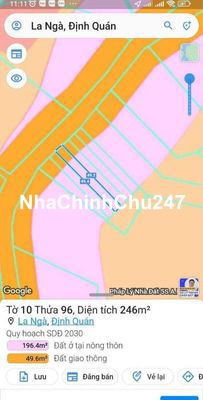 Đất thổ cư ,đất chính chủ ,đất định quán ,đất đồng nai ,