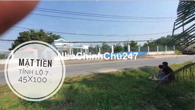 4100m2 đất mặt tiền TL7, An Nhơn Tây, Củ Chi.