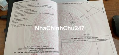 CẦN BÁN GẤP ĐẤT NỀN CHÍNH CHỦ 1845,9m2 THỊ XÃ BÌNH LONG