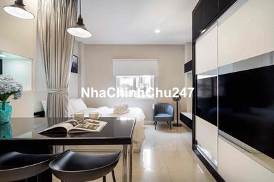 Căn hộ studio cửa sổ thoáng đầy đủ nội thất tại Tôn Thất Tùng Q1