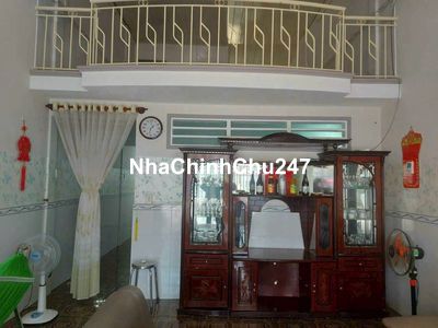 NHÀ 01 TRỆT, 01 GÁC LỬNG, KHU NHÀ Ở HƯNG THỊNH ĐỨC, GẦN CHỢ CUA P4