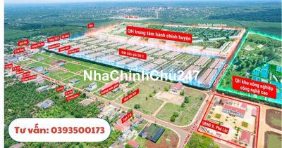 Bán nhanh cặp đất 264m2 thổ cư cách QH trung tâm hành chính mới 178m