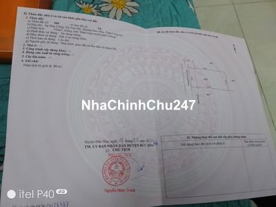 BÁN ĐẤT ẤP BÀU CÔNG XÃ TÂN MỸ HUYỆN ĐỨC HÒA T LONG AN  ( CHÍNH CHỦ )