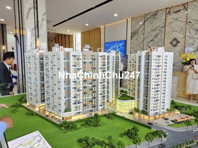 Chung cư mặt tiền QL1A 38m2 - 70m2_cách chợ Bình Chánh 2km_ giá 900tr