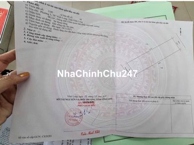 ĐẤT THỔ CƯ - CHÍNH CHỦ- 98m2 - PHƯỞNG 5 - TP.VĨNH LONG