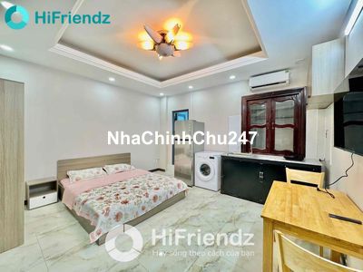 STUDIO FULL NỘI THẤT MÁY GIẶT RIÊNG NGAY CƠ SỞ BA GIA HUFLIT 35m2