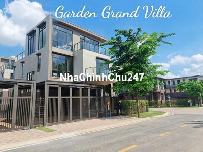 BIỆT THỰ VƯỜN 225M2 NHÀ SẴN, MUA TRỰC TIẾP CHỦ ĐẦU TƯ