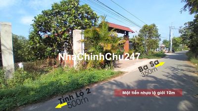 Chính chủ về quê bán lô đất thổ cư 234 m2 đường nhựa 575,Trung Lập Hạ