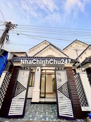 NHÀ CẤP 4 MỚI 100%, KHU NHÀ Ở NAM VIỆC, LONG PHƯỚC, GẦN PHƯỜNG 4, TPVL