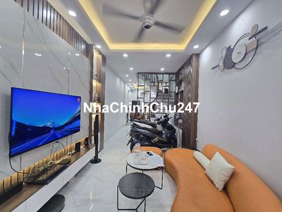 BÁN NHÀ TRƯƠNG ĐỊNH 39M, 6T MỚI NGÕ THÔNG, KINH DOANH, FULL NỘI THẤT.