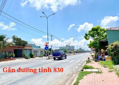 Mặt tiền nhựa - Sát bên thị trấn Bến Lức. (Sổ sẵn, ko quy hoạch)