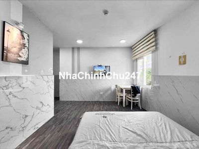 Căn hộ Studio 30m2 Cửa sổ Mặt tiền Lê Văn Sỹ Phú Nhuận Full nội thất