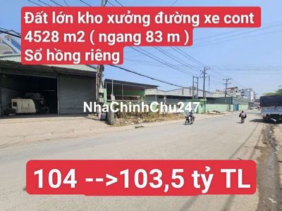 🆘 Đất lớn mặt tiền đường Liên Huyện, P. Thái Hòa, TP Tân Uyên