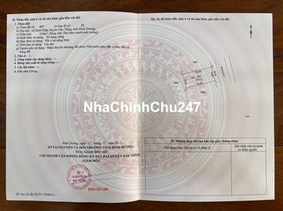 CHỊ CHỦ CẦN BÁN LÔ KẾ GỐC GIÁ RẺ Ở TÁI ĐỊNH CƯ ĐỊNH HIỆP,CHỈ 830 TRIỆU