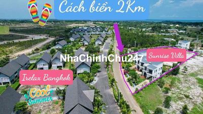 Ban khu villa Biển Bình Châu, Brvt. sổ hồng chính chủ