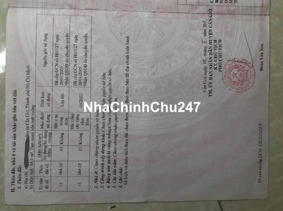 đất thổ cư diện tchs 84m2, An Thới Đông, Cần Giờ