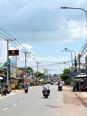 Mặt nhựa như hình xã thanh bình ,Dt 5x20 thổ cư