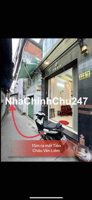 CHỦ GỬI NHÀ 2 LẦU, MẶT TIỀN HẺM 123 CHÂU VĂN LIÊM