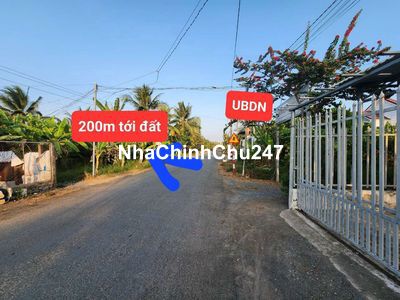 264M ĐẤT CÓ 75m THỔ CƯ CÁCH UB PHƯỚC THẠNH 200M XE OTO