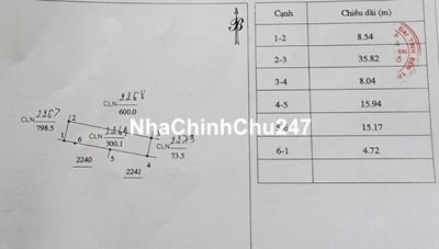 380M ĐẤT NỀN CÓ 50M THỔ CƯ PHƯỜNG PHÚ TÂN ĐƯỜNG OTO 4C