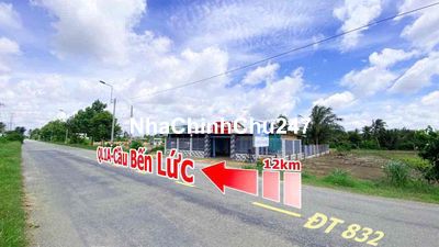 Mặt tiền đường tỉnh. Cách QL1A 7km . Đất thổ cư