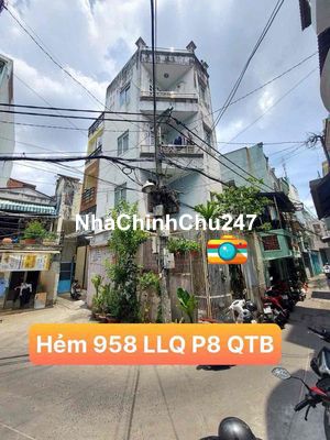 Nhà hẻm 958 Lạc Long Quân P8 Q Tân Bình ( chính chủ )