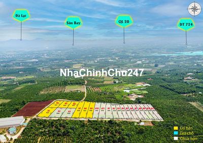 ĐẤT TẦM NHÌN XA VÀI CHỤC CÂY SỐ, cách Đà Lạt 50ph đi xe