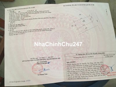 Chính chủ cần bán đất lô góc oto chạy Trung Châu , DT59m2, giá 2,83 tỷ