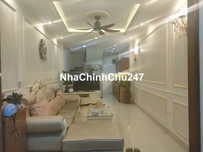 nhà mặt ngõ thông Lệ Mật, 5 tầng đẹp, 2 mặt thoáng, ô tô đỗ cạnh nhà