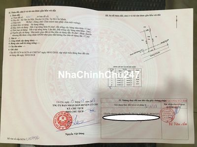 Cần bán lô đất 98m2 đường Nguyễn Văn Khạ, Sổ hồng Riêng Giá: 800 triệu