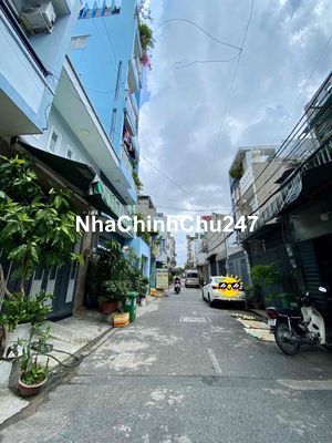 NHÀ CHÍNH CHỦ, HẺM XE HƠI 5M, 4,2x16m 3 TẦNG, NHÀ CÒN MỚI