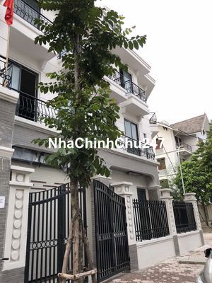 Chính chủ bán nhà riêng 4 tầng 120m2 Sổ Đỏ - KĐT Nam Thắng