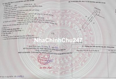 Đất chính chủ, có 100m thổ cư