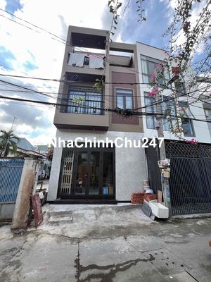 nhà nguyên căn 3 lầu 3pn, 4wc, hẻm 4m.full nội thất CC