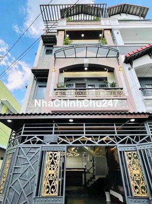 Nhà DT 55.2m2 Ba Tháng Hai P11 Q10 giá 3tỷ100tr, sổ hồng riêng