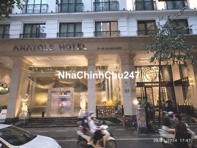 Bán Nhà Phố Nhà Chung Hoàn Kiếm 100/120m2 25,68 Tỷ mặt tiền 5,5 vuông