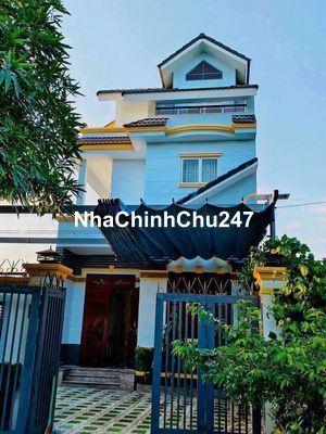 Biệt thự KDC Bình Phú 8x20 2 lầu 4PN