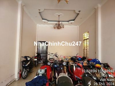 CHÍNH CHỦ CẦN BÁN NHÀ MT LÊ QUANG DINH F1 QGV , 5.5*29M, 1T3L,GIÁ 24TY