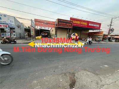 Đất Thổ Cư M.Tiền Cổng 2 KCN Phước Đông. D.Tích 10x48Mét Sổ Riêng