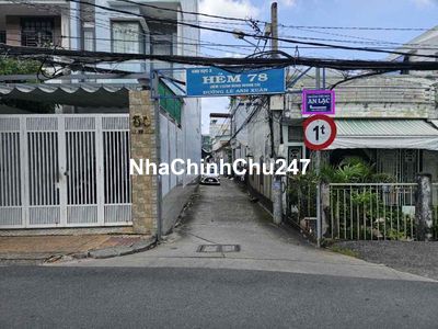 CHỦ GỬI NHÀ MẶT TIỀN HẺM 78 LÊ ANH XUÂN, PHƯỜNG THỚI BÌNH