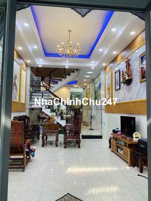 nhà 1 trệt 1 lầu 65,6m 3phong ngủ sổ hồng riêng chính chủ