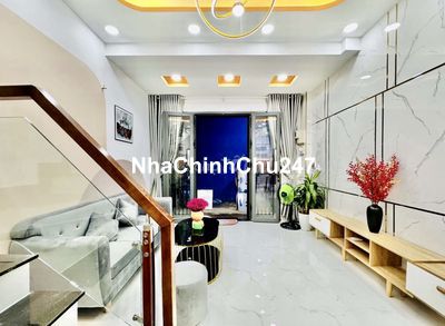 MTNB QUÁCH ĐÌNH BẢO_VĂN CAO, 4x19m_ĐÚC 3 TẤM SÂN THƯỢNG, Full Nôi Thất