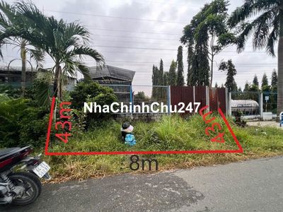 ĐẤT MẶT TIỀN LÊ MINH NHỰT 309m2 thổ cư sẳn giá 980tr ( Chính Chủ )