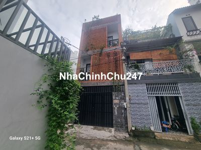 Nhà hẻm xe hơi, chính chủ bán DT 5x10m DTSD 150m2, full nội thất xịn