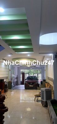 Nhà mặt tiền 3 tầng đường 10m5, lề 5m. Dm