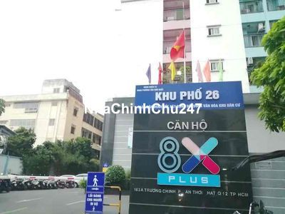 CĂN HỘ 8X PLUS ĐẸP LUNH LINH - TRƯỜNG CHINH - DTSD 83M2 - NHÍCH 3TỶ